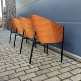 4x originaux chaises Costes Philippe Starck Aleph Driade