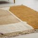 Tapis en laine pure fait main artisanale taille 150 x 250 cm