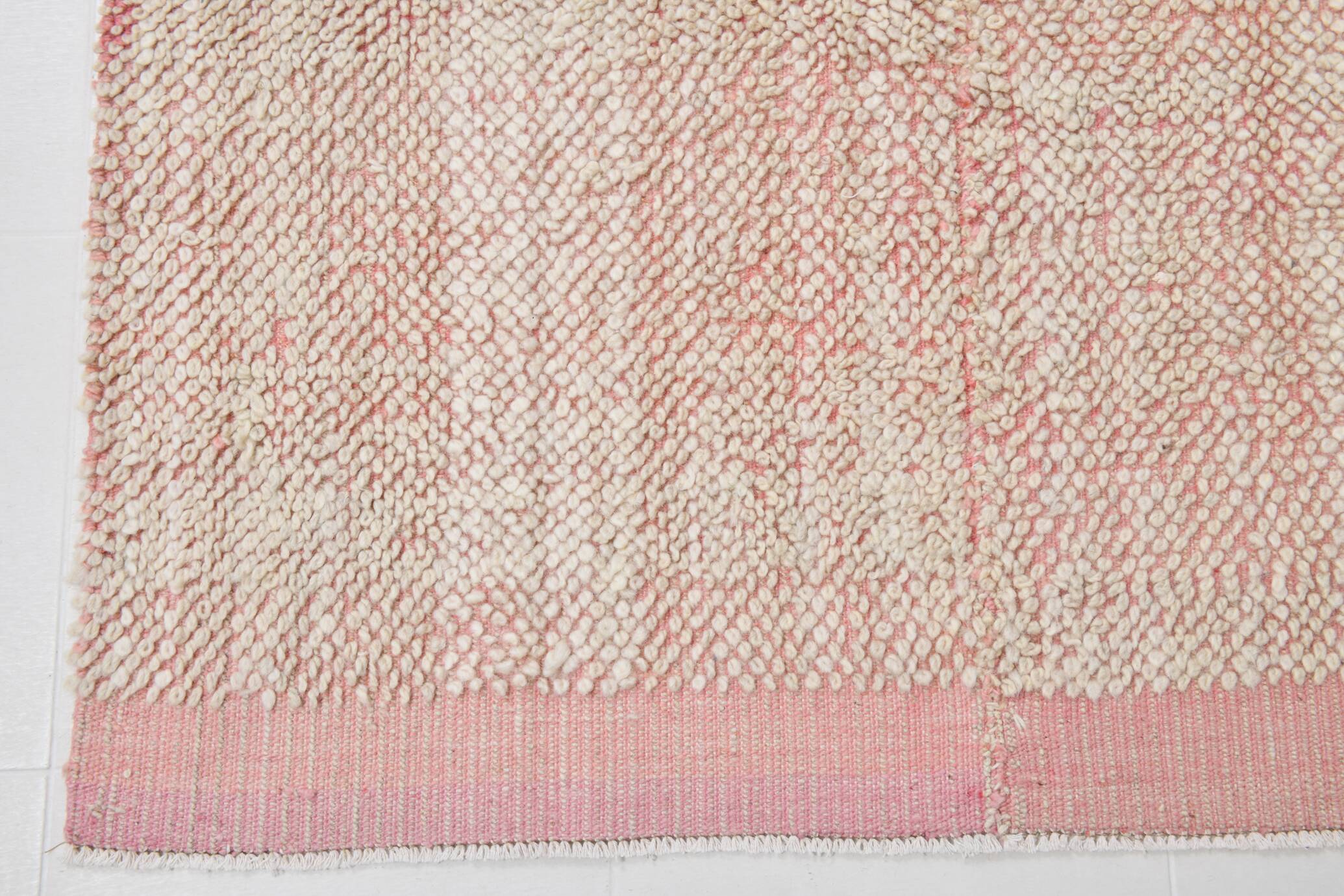 9x11 Soft Wool Handmade Pink Turkish Rug, 267x336Cm SK 33923