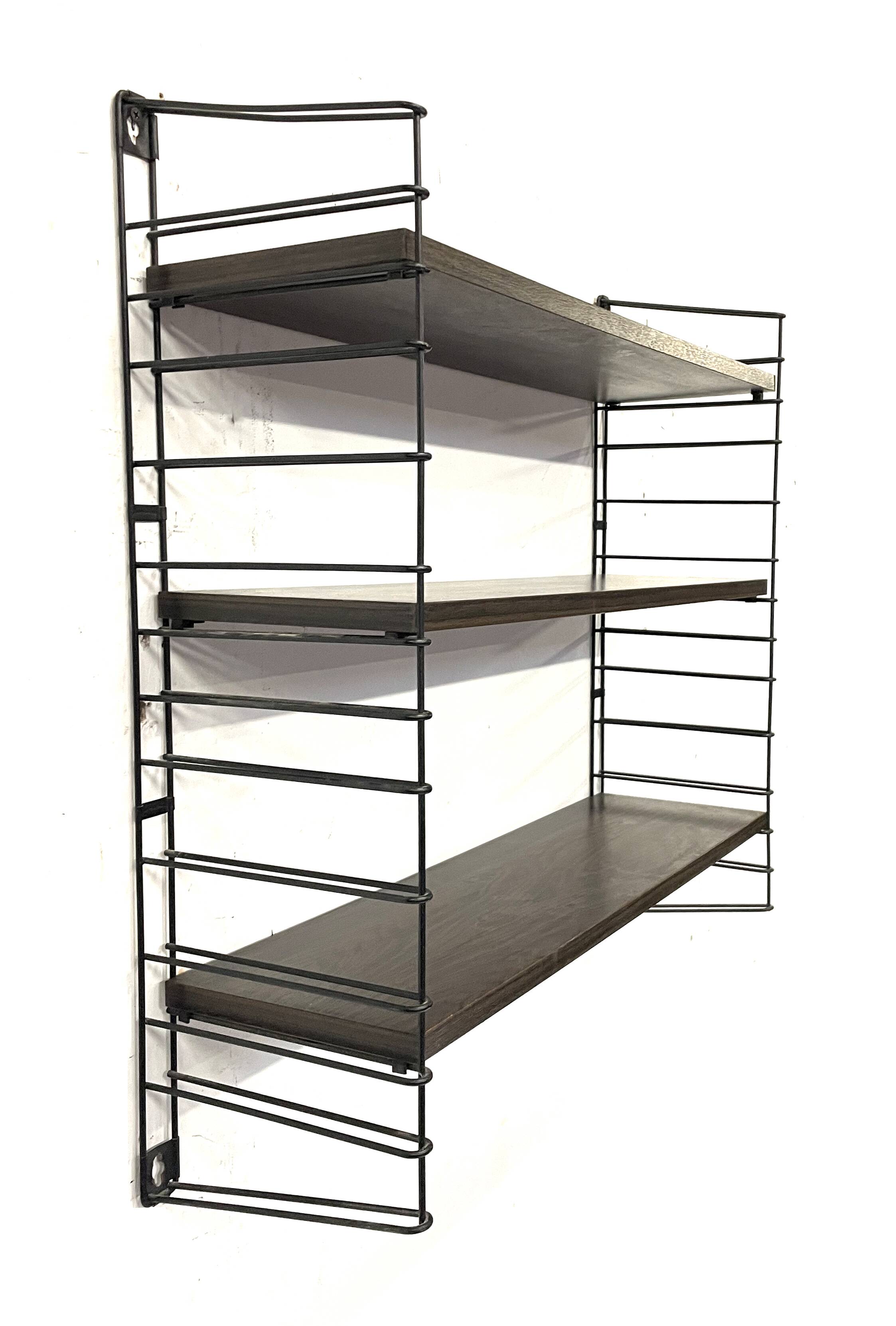 Vintage Tomado 1960 wall unit wall shelves in rosewood