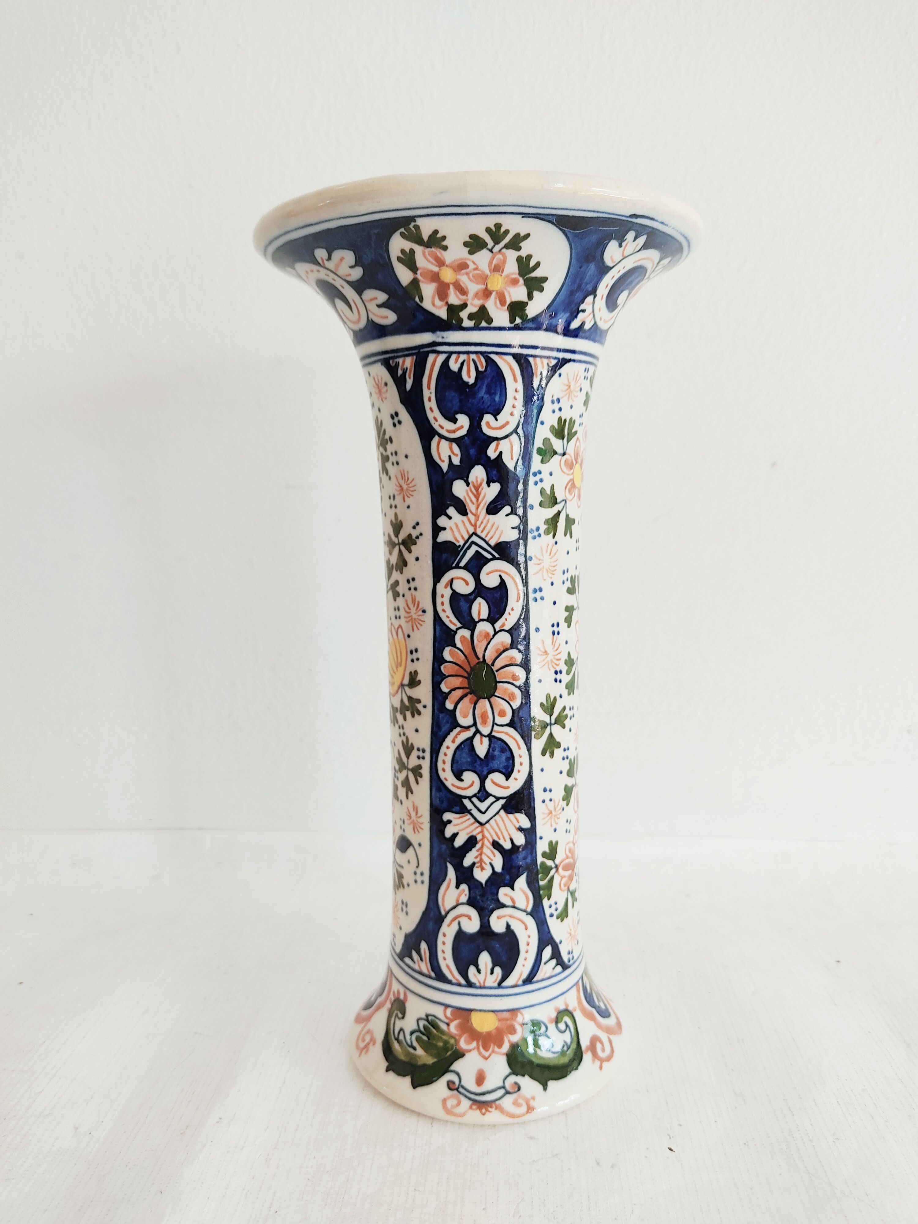 Vase bfk boch brothers keramis decoration flowers