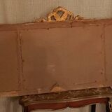 Old horizontal mirror trumeau.