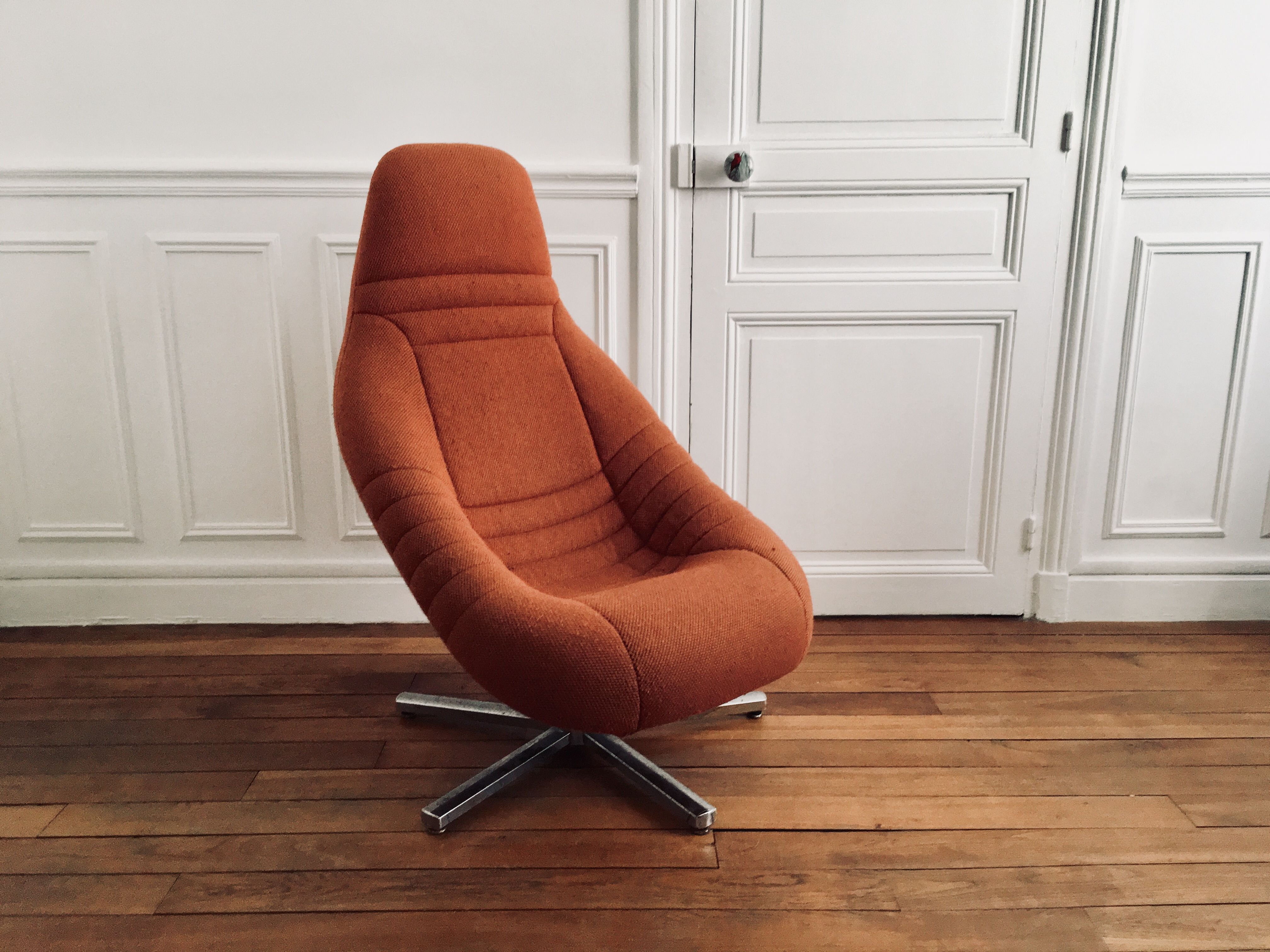 Fauteuil baquet vintage année 70
