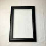 Black wooden frame foto welt