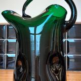 Emploli Blown Glass Pitcher
