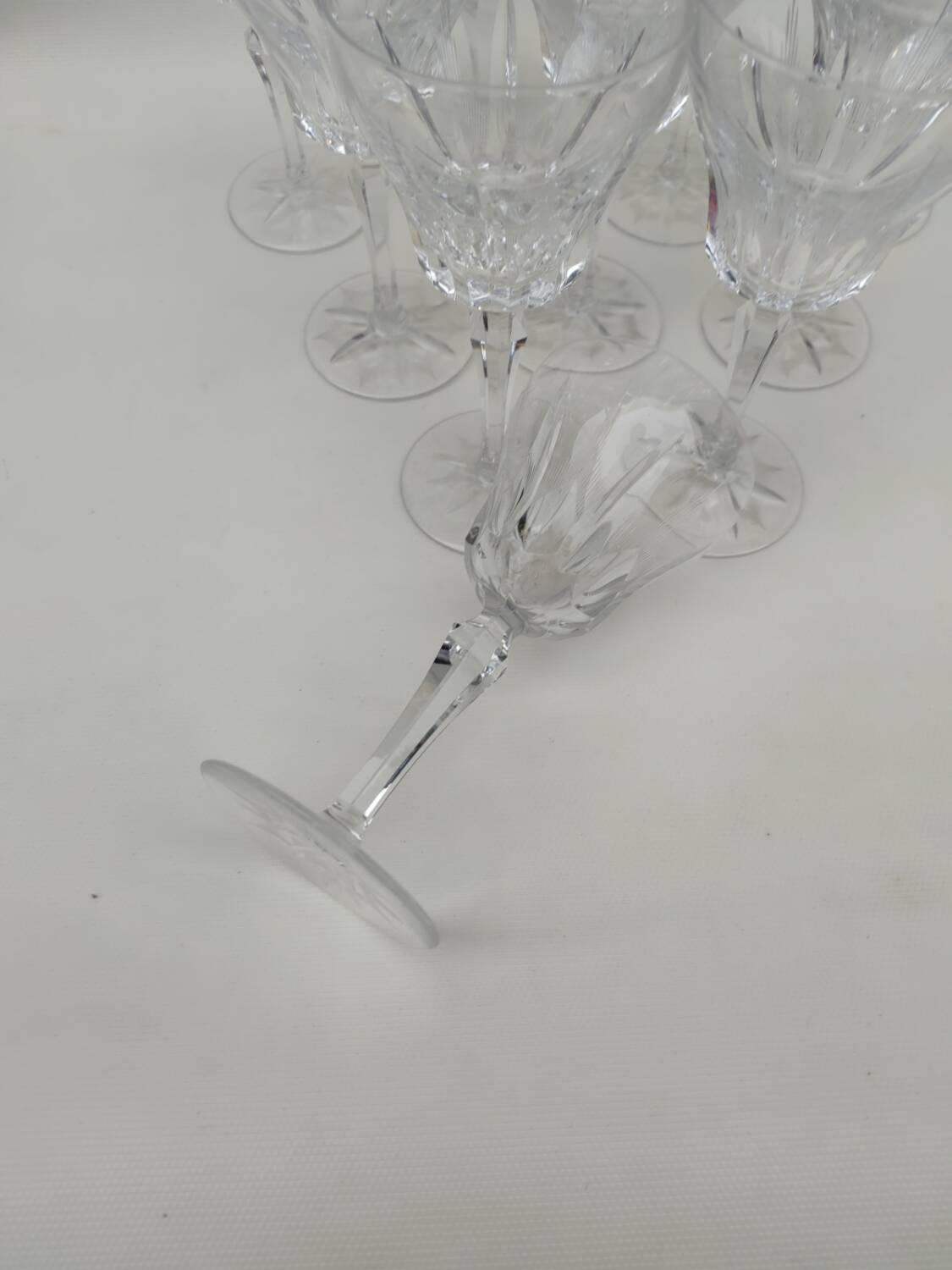10 Villeroy and Boch crystal glasses, Parzival model.