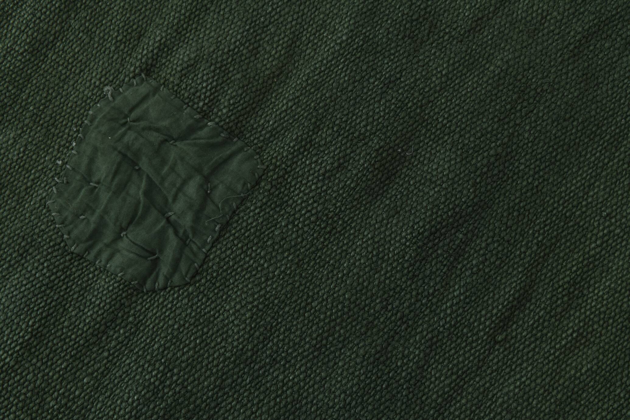 2x8 Turkish Dark Green Vintage Runner Rug, 72x235Cm