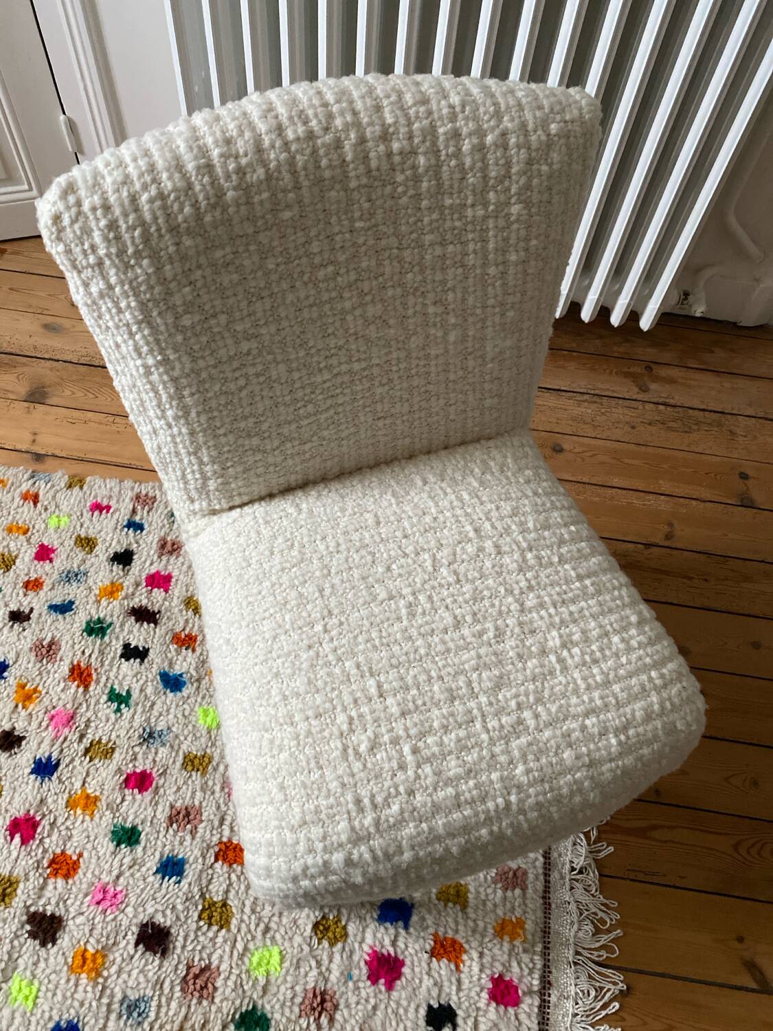 Restored empire armchair