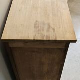 Old sideboard Parisian vintage wooden furniture