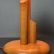 Midcentury Scandinavian pine skyscraper table lamp, 1970s