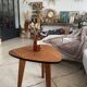 Vintage tripod coffee table