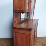 Art Nouveau Art Deco sideboard in blond walnut