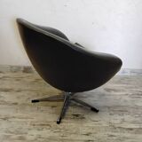 70s style swivel armchair