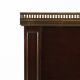 French 19th century Empire nightstand in wood with marble top