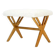 Retro Vintage Danish Oak Dressing Stool Ottoman Footstool Mid Century 60s 70s