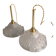 Pair of Art Deco pendant lights by Jean Gaultier, vintage pendant lights from the 1930s