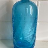 Siphon blue old cooler of Teil (Ardèche)