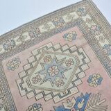 Oushak floral rug sku 3543