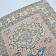 Oushak floral rug sku 3543