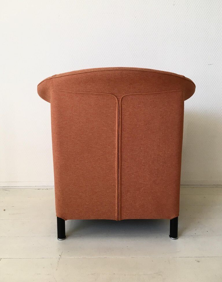 Orange armchair by Paolo Piva for Wittmann, Model Aura