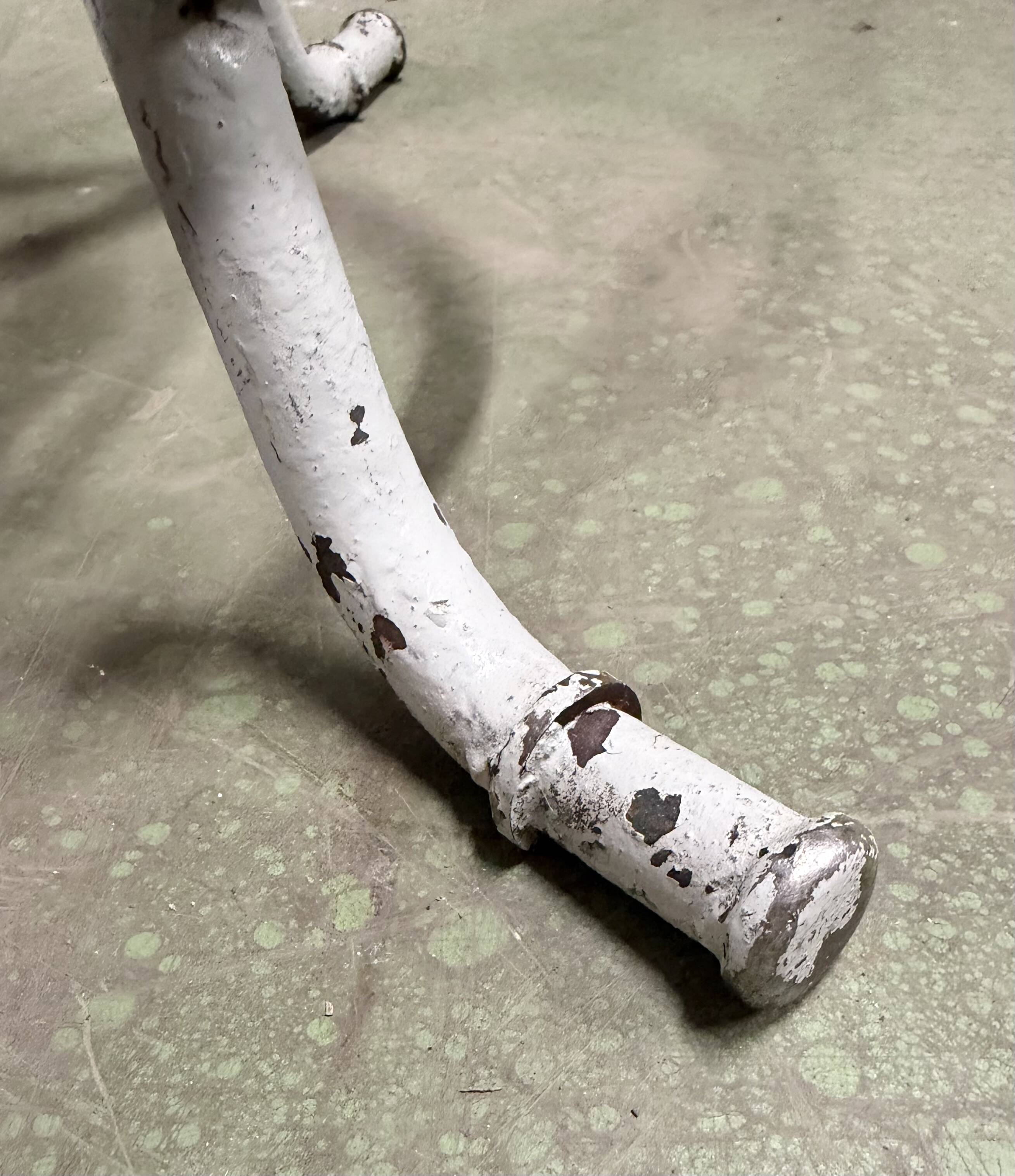 Grey Industrial Workshop Stool, 1960s