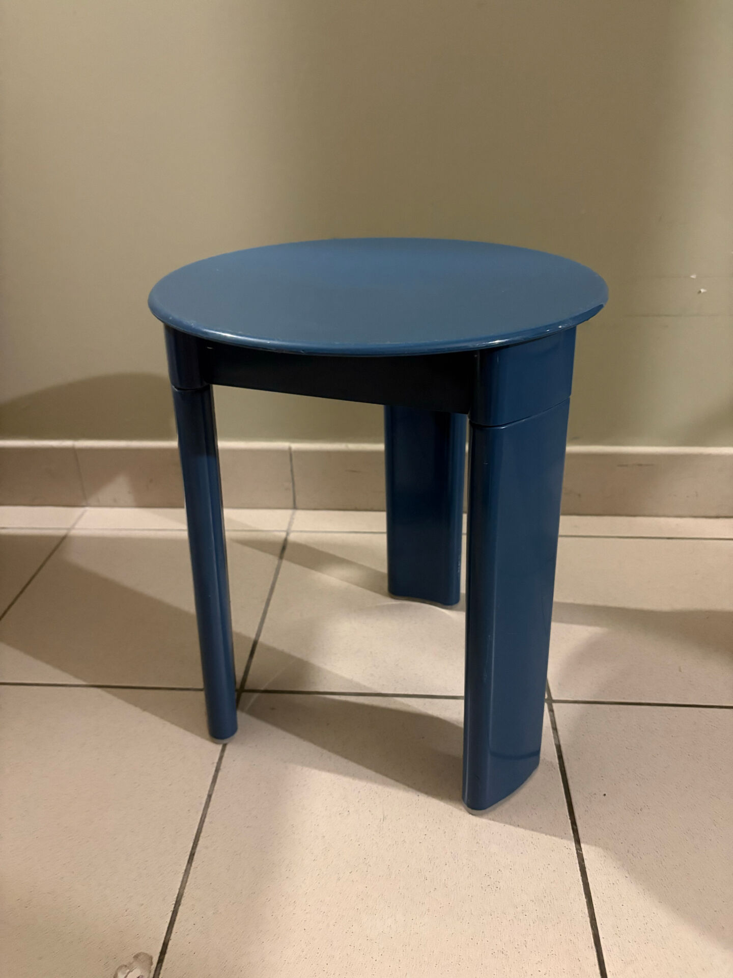 Side table/stool Olaf Von Bohr for Gedy vintage 60s/70s