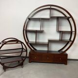 Art Deco service trolley no. 1157 by Thonet Debrecen 1930