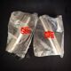 Still brand tube pendant light in polished stainless steel, 1970s, NEW