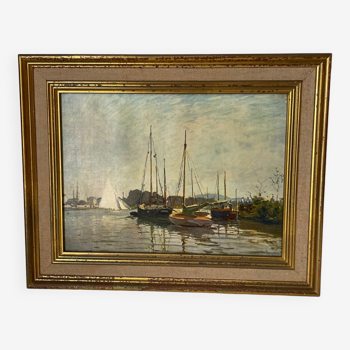 Impression sur toile Bateaux de plaisance