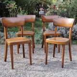 4 “classic” bistro chairs from Horgen-Glarus (Switzerland) 1960s