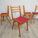Set de 4 chaises années 70