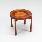Table tray sculpturale Jens Quistgaard en teck Danemark 1960