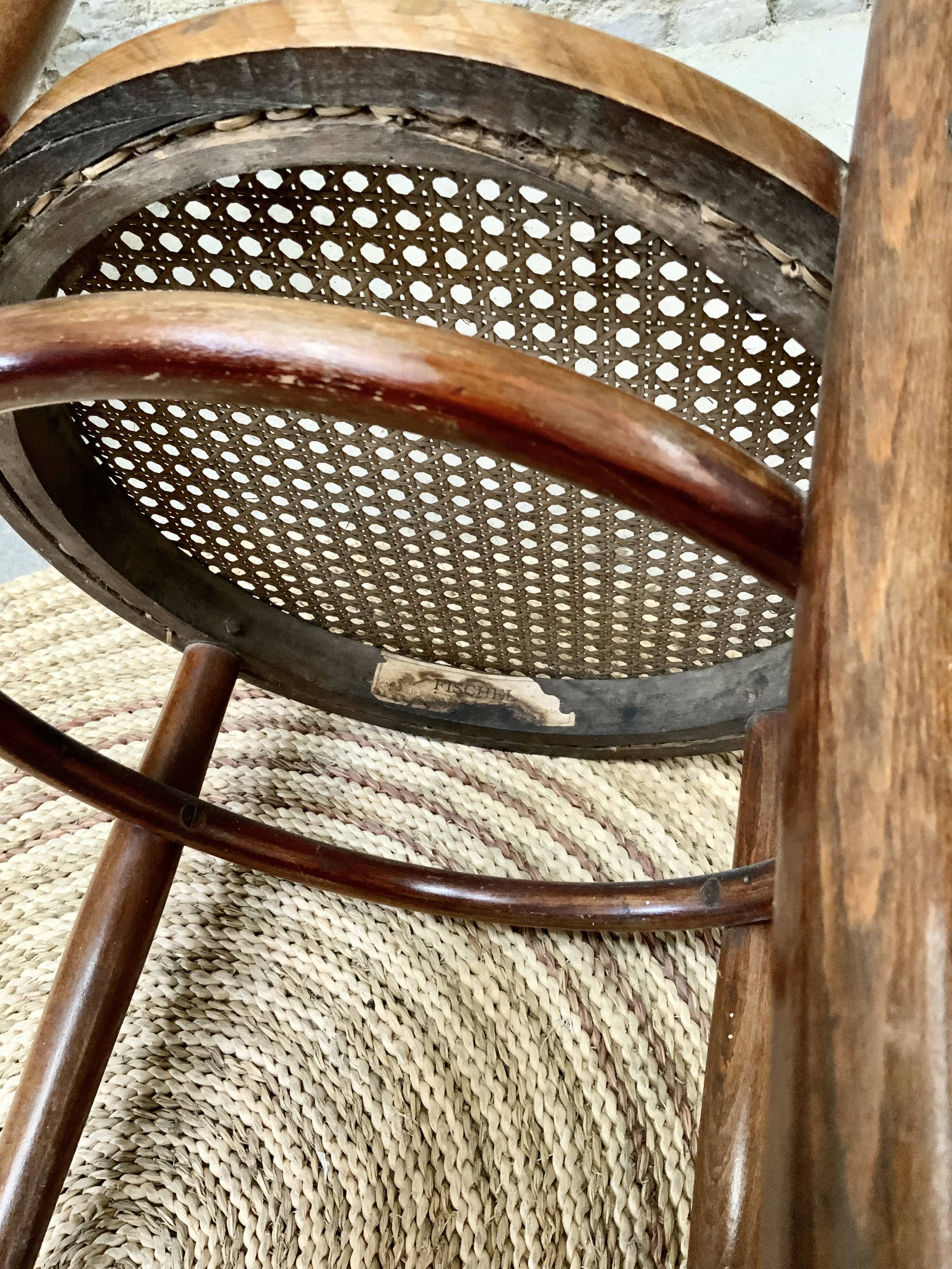 Lot 2 chaises bistrot Fishel