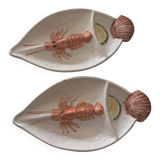 Crustacean plates barbotine