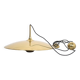 Onos 55 Pendant Light Counterweight Polished Brass by Florian Schulz