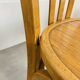 4 chaises bistrot, bois, années 60