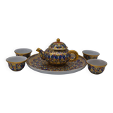 Miniature tea service in Benjarong style – Hand-painted porcelain