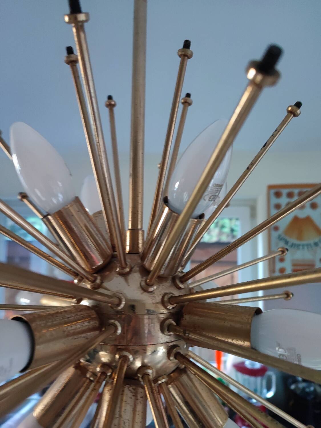 Val Saint Lambert crystal chandelier