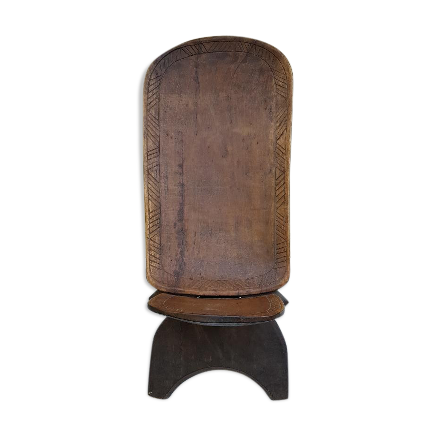 African chair with palaver