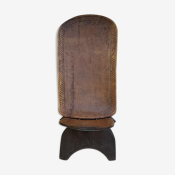 African chair with palaver
