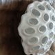Flower vase in white porcelain
