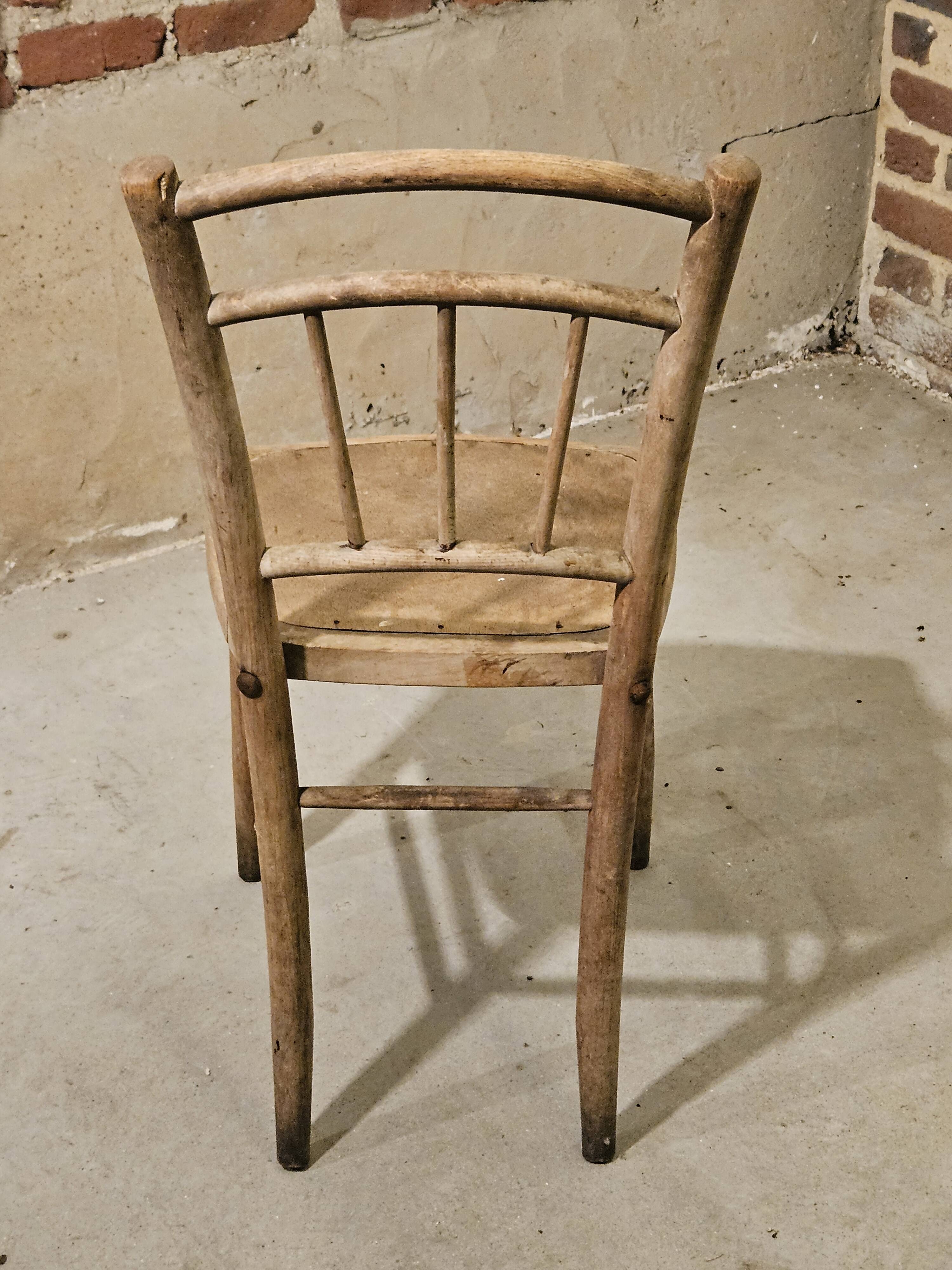 1950s bistro chair Baumann Thonet