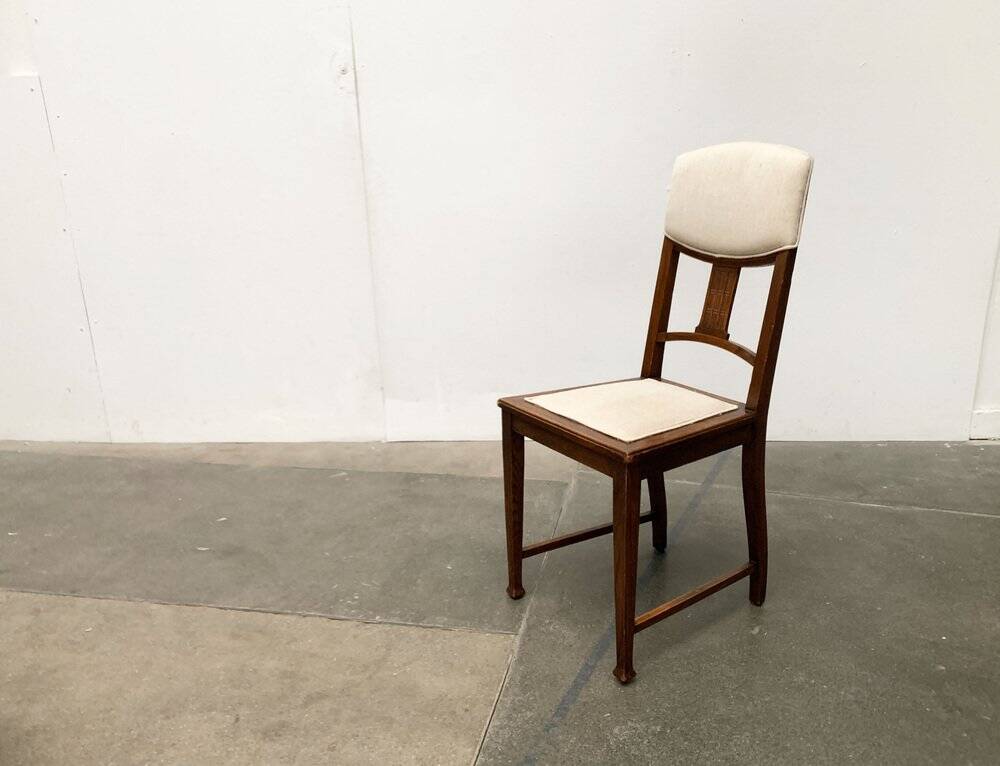 German Art Deco Jugendstil chair from Waldheim, 1930s