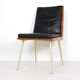 Pair of Boomerang Easy Chair by Hans Mitzlaff for Eugen Schmidt in Leather