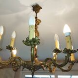 Lustre en bronze