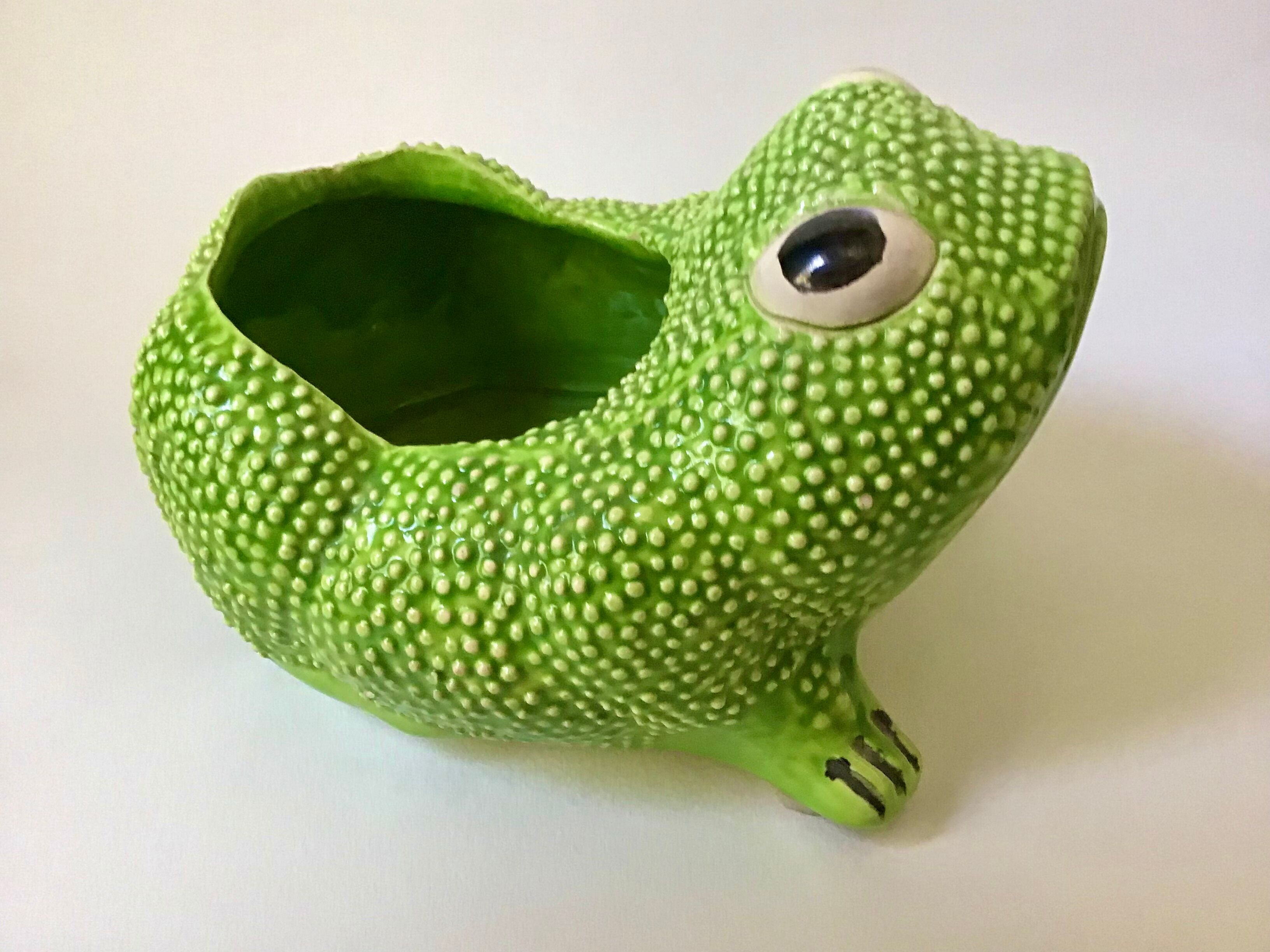 Frog vase Jean Roger