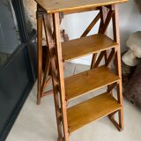Vintage wooden stepladder