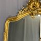 Mirror period XIXth Napoleon III, gilding gold leaf, very good condition