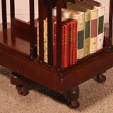 Revolving Bookcase with Iron Base - 19th Century