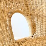 Vintage rattan armchair